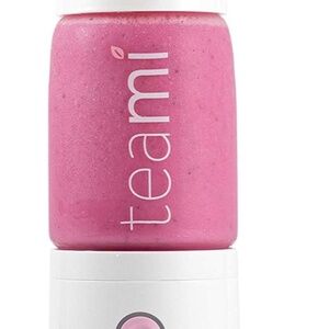 Teami MIXit Portable Blender 2.0 - USB Rechargeable, 18.6oz, GLASS -